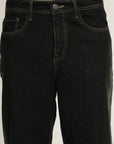 Dark Straight Fit Denim Pants
