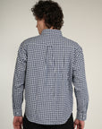 Blue Check Relaxed Fit Full Sleeve Shirt