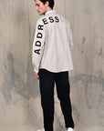 Cream Relaxed Fit Stretch Shirt