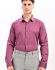 Grape Flex Slim Fit Lycra Shirt