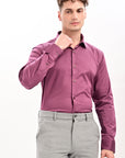 Grape Flex Slim Fit Lycra Shirt