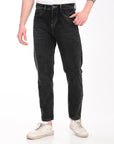 Comfort Fit Gray Denim Pants