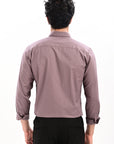 Elite Oxford Tapered Fit Full Sleeve Shirt – Old Lavender