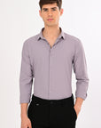 Lavender Stretch Slim Fit Shirt