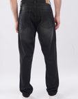 Comfort Fit Classic Black Denim Pants