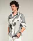 Printed Relaxed Fit Full Sleeve Shirt