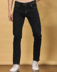 Black Stretchable Slim Fit Pants