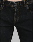 Black Stretchable Slim Fit Pants