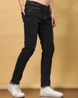 Black Stretchable Slim Fit Pants