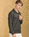 Sweatshirt Full Sleeve Regular Fit -Grey