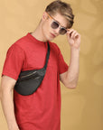 Round Collar Red Half Sleeve Regular Fit T shirt