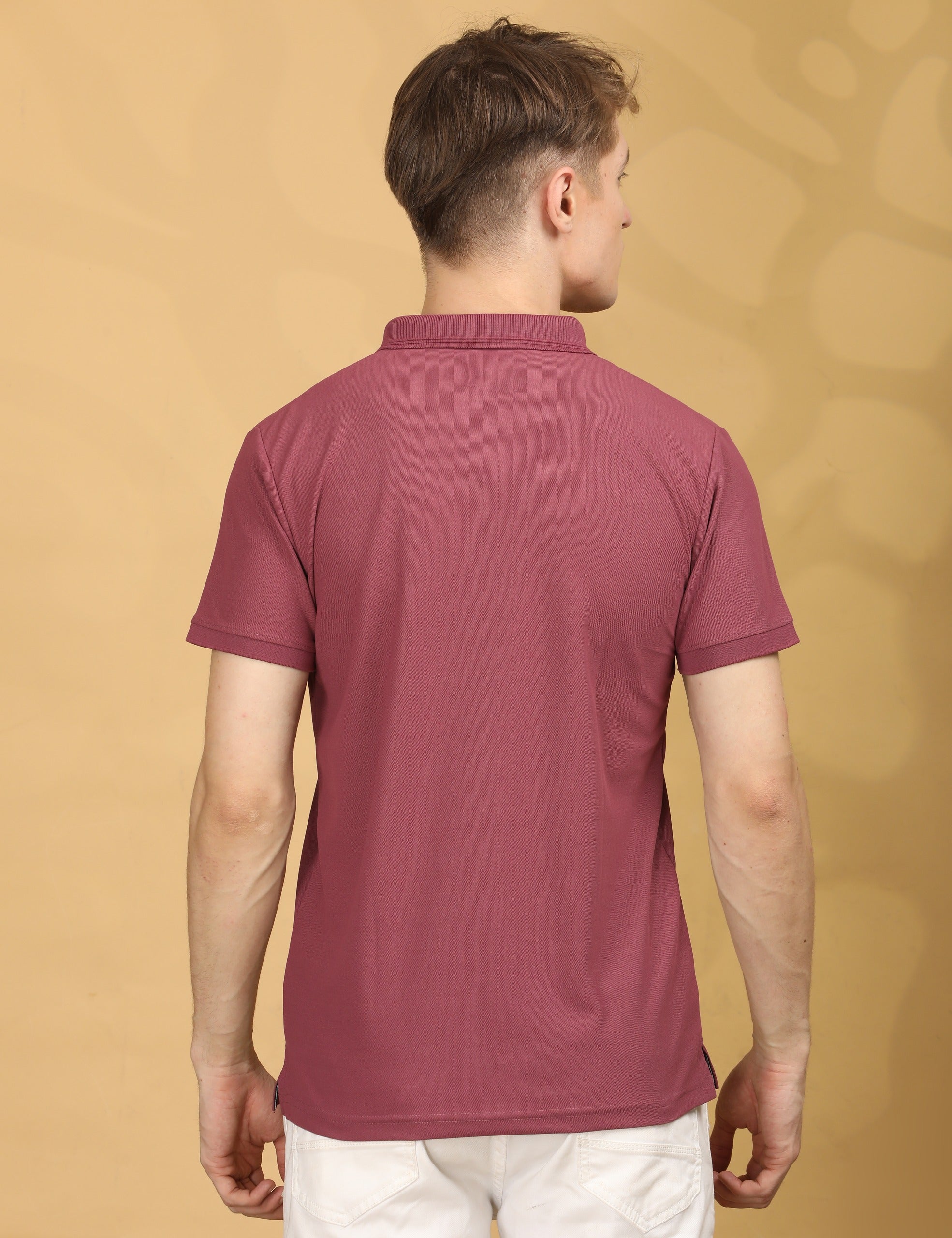 Half Sleeve Regular Fit Onion Polo T-Shirt