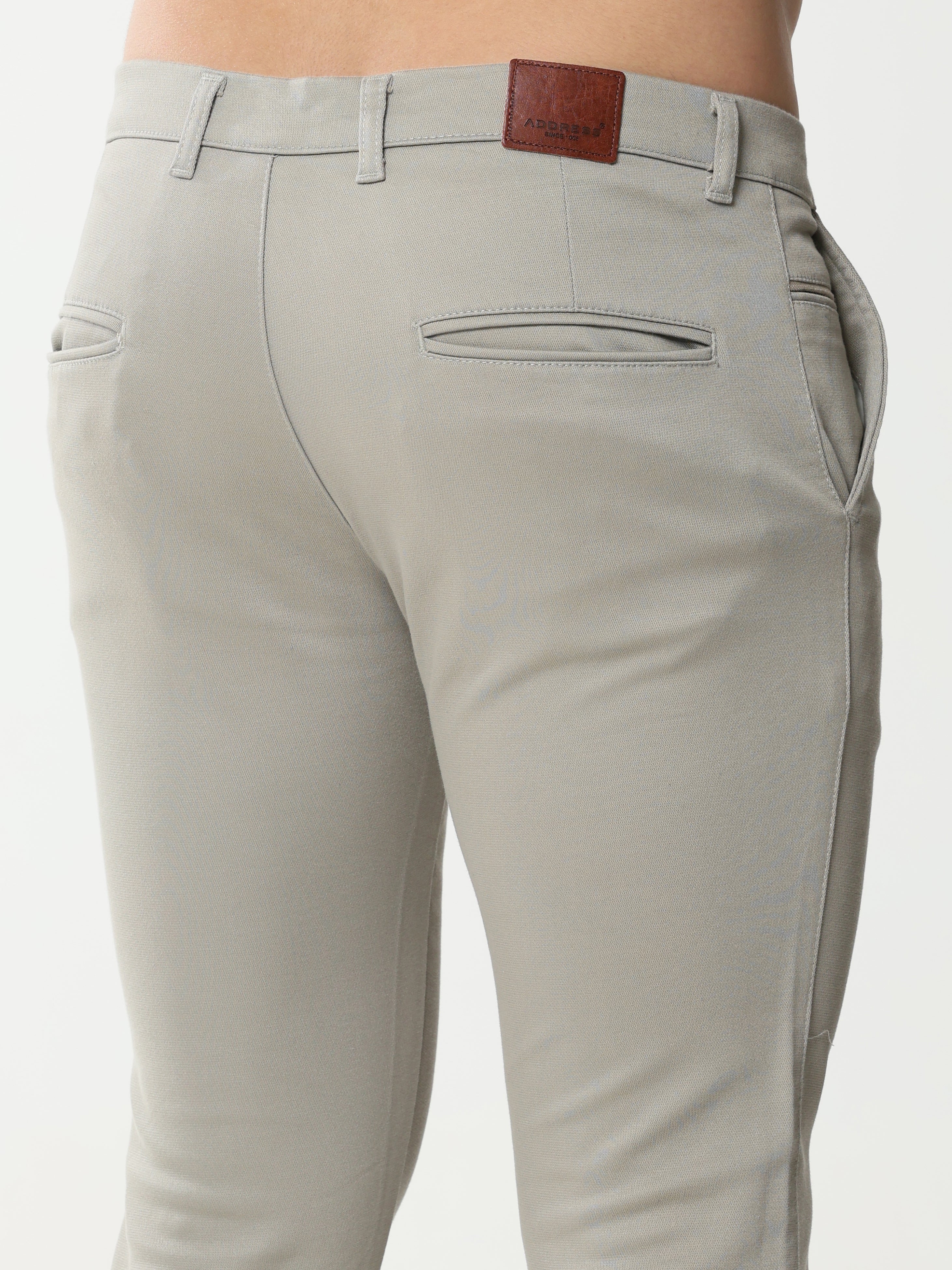 LT Grey Stretch cotton trouser