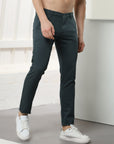 Slate Grey Stretch cotton trouser