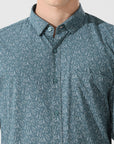Shaded Spruce printed slim fit shirts - Address pro