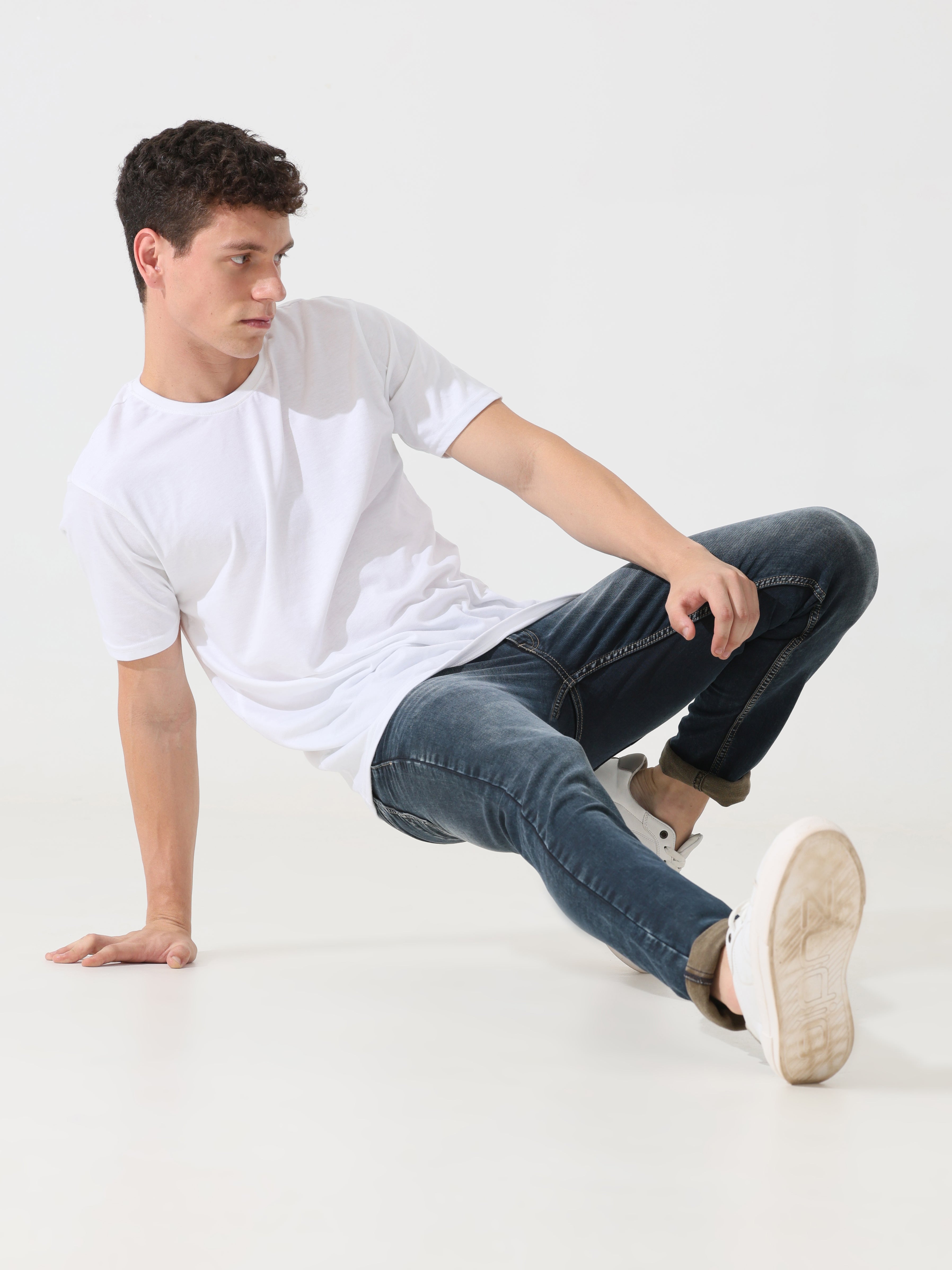 Dark blue Address denim Slim fit