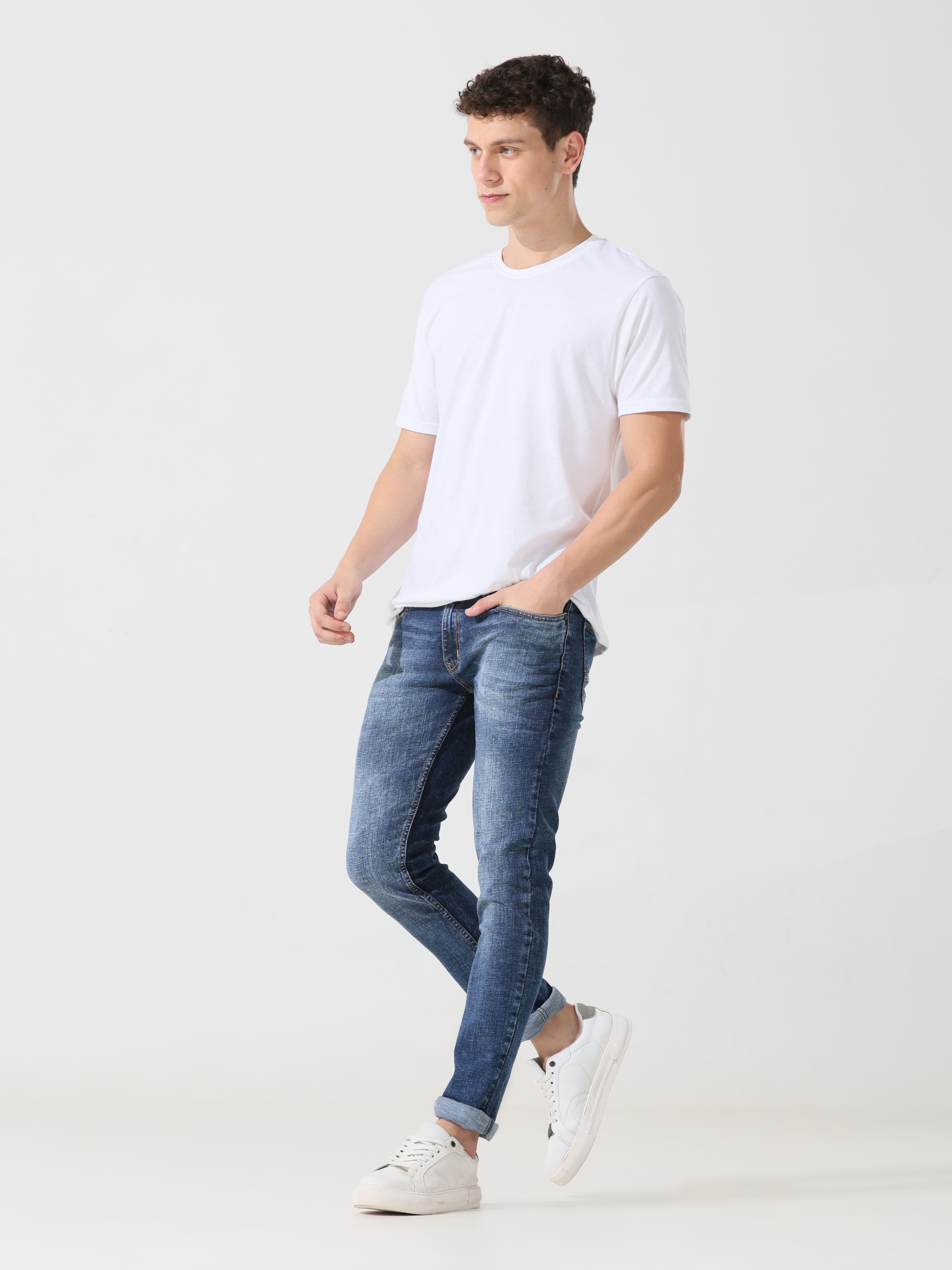 River blue Address denim Slim fit