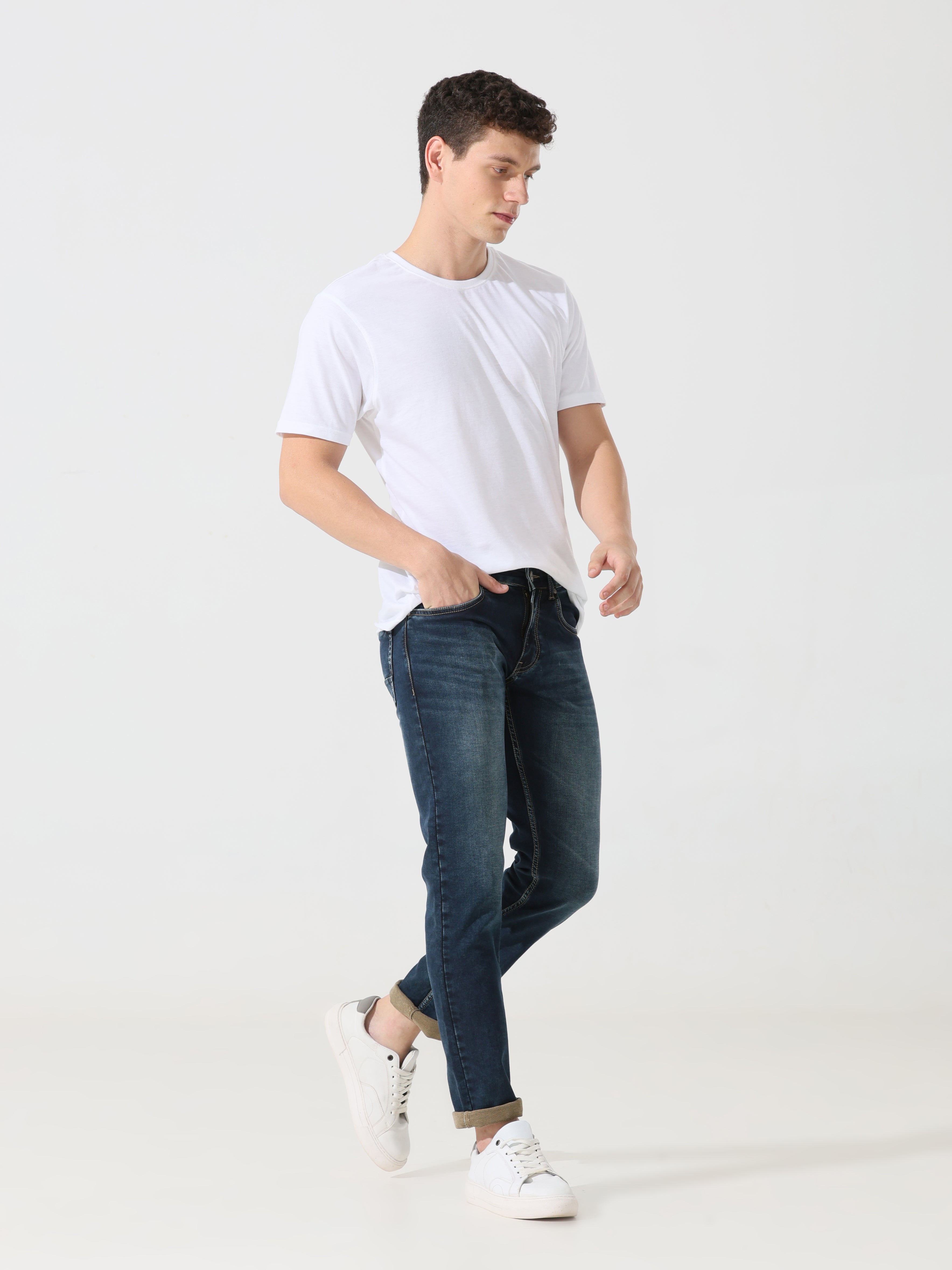River blue Address denim Slim fit