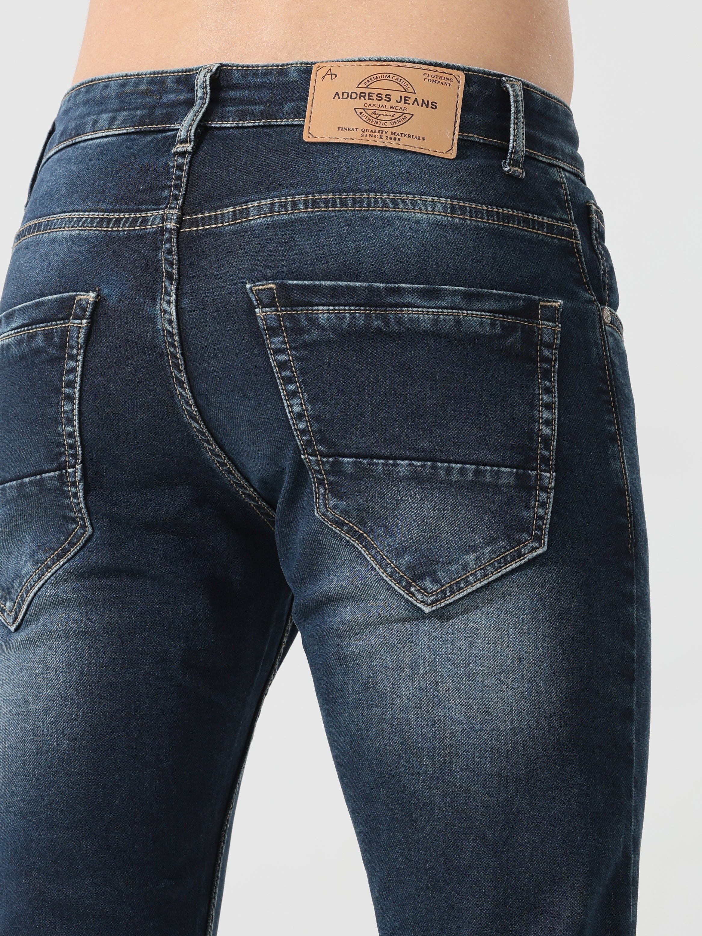 River blue Address denim Slim fit