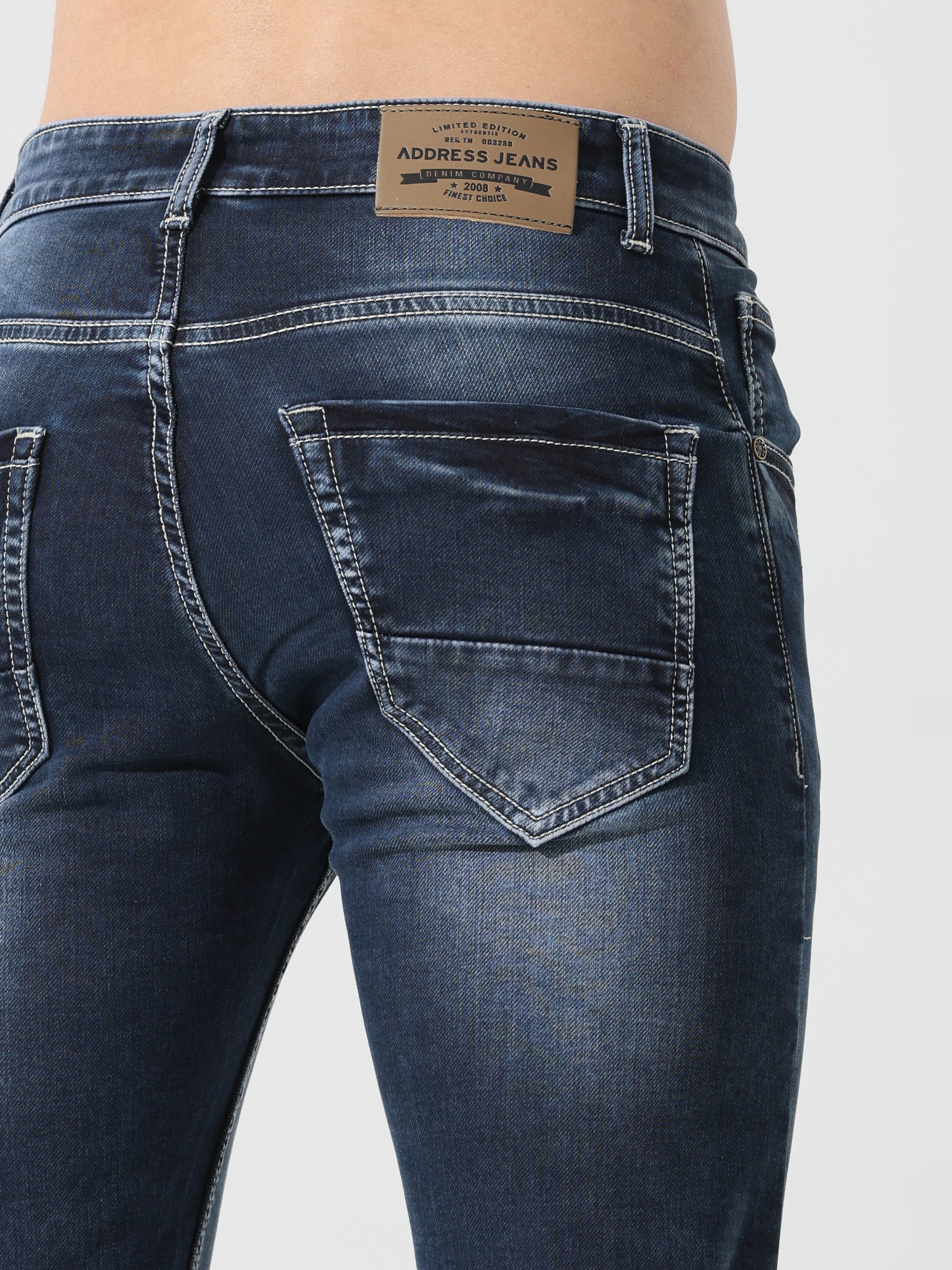 River blue Address denim Slim fit