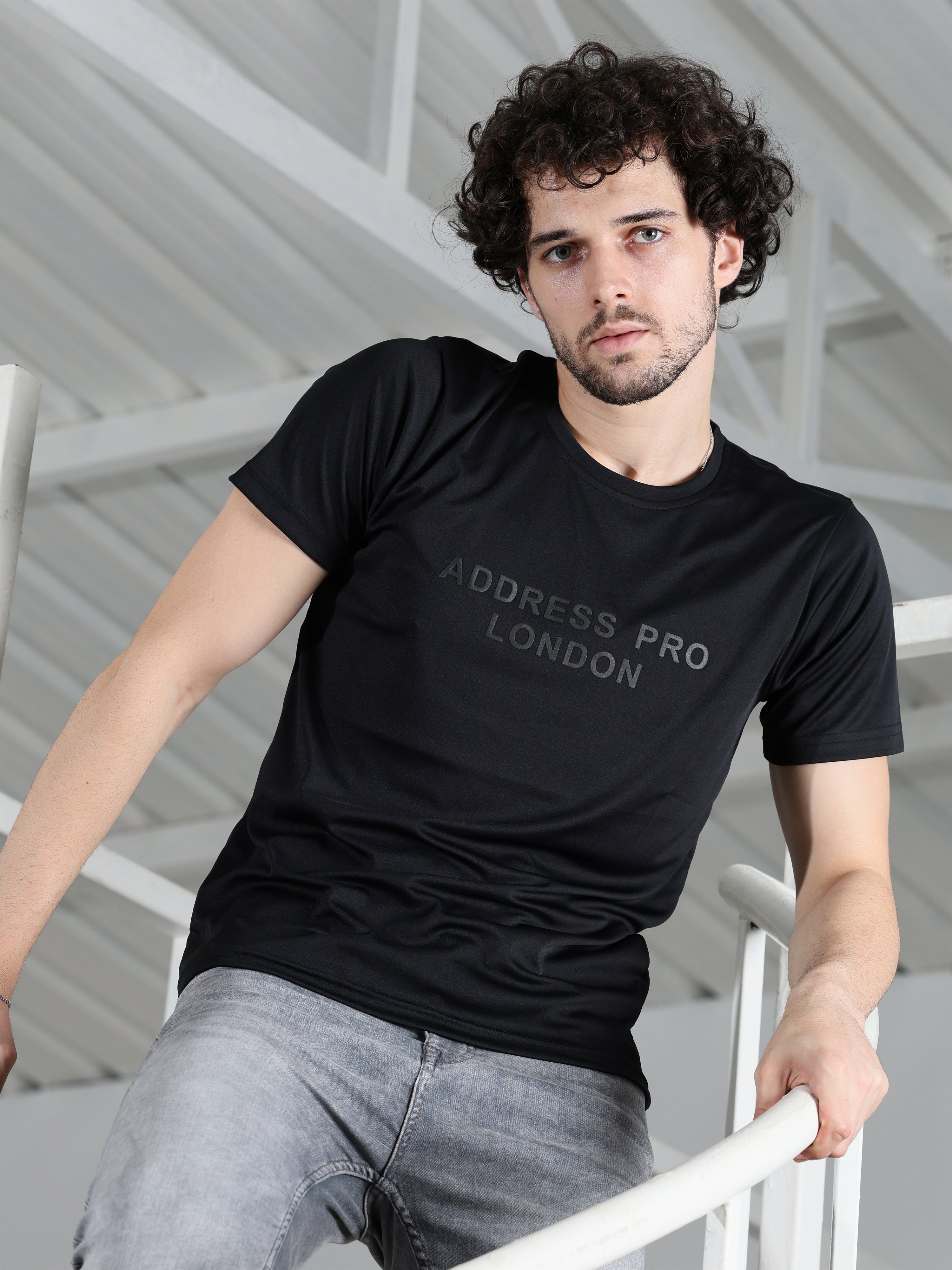 Address pro London Black tee