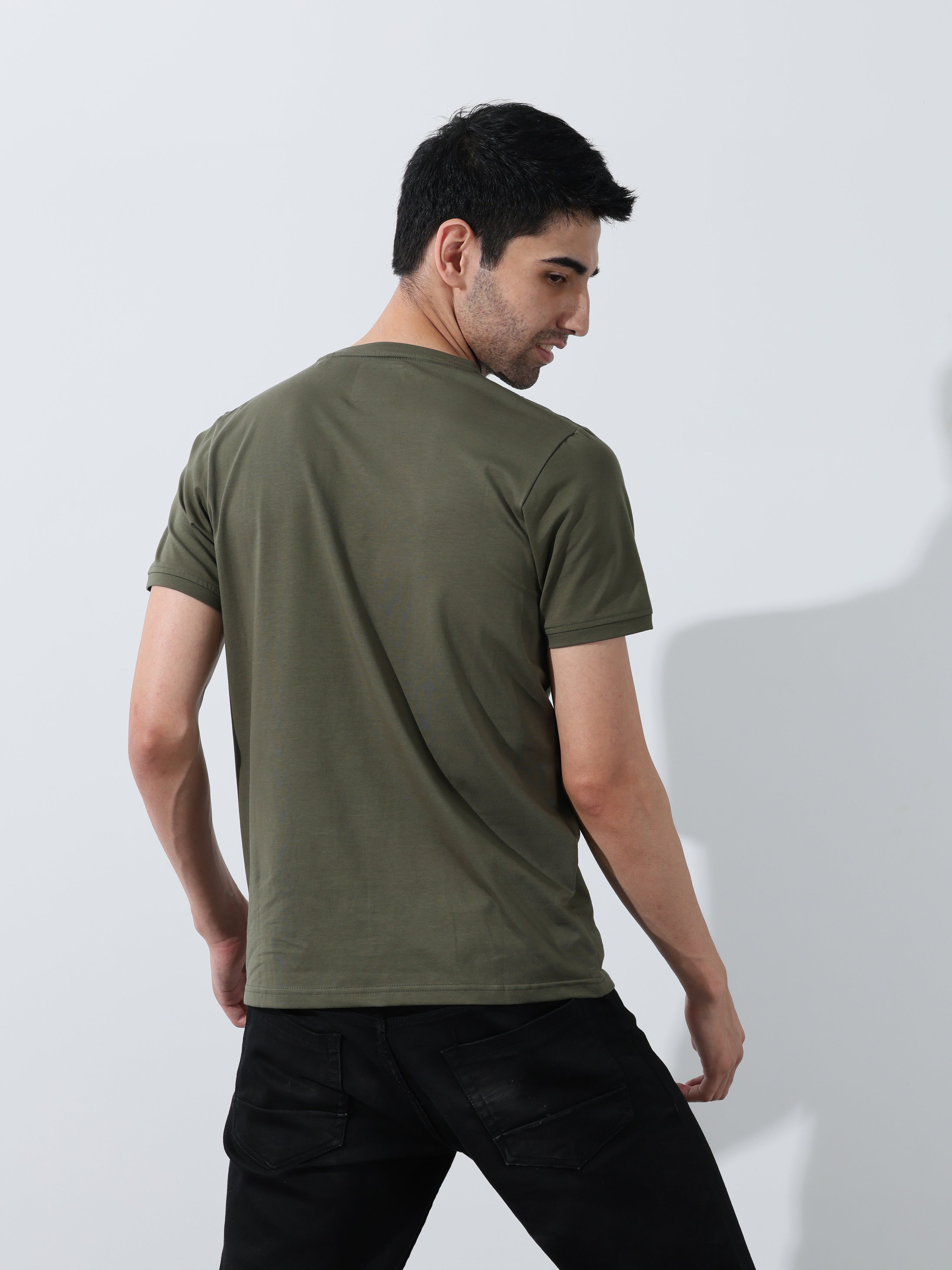 Address Olive tee