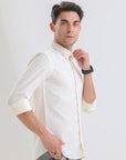Ivory Elegance Slim Fit