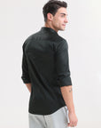 Evergreen Elegance Slim Fit Shirt