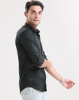 Evergreen Elegance Slim Fit Shirt