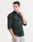 Evergreen Elegance Slim Fit Shirt
