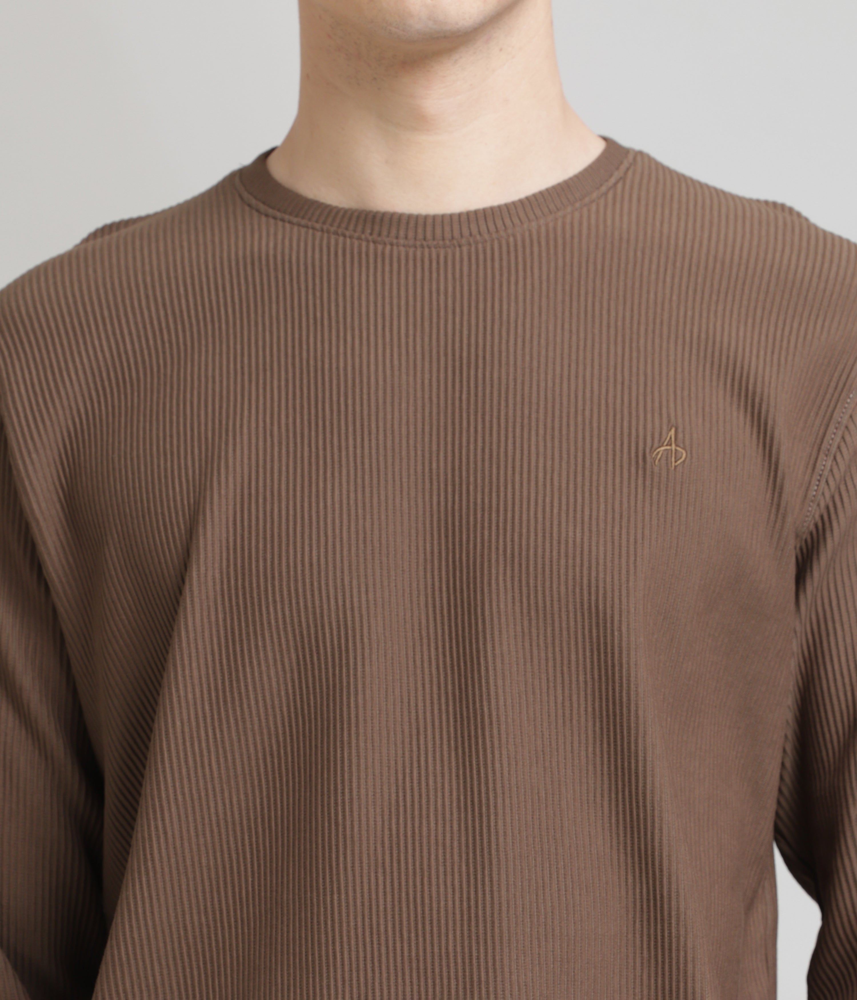 Brown Regular Fit Sweatshirt: Cozy, Casual Comfort for Chilly Days