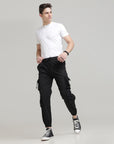 Black Cargo Pants: Versatile Utility in Black