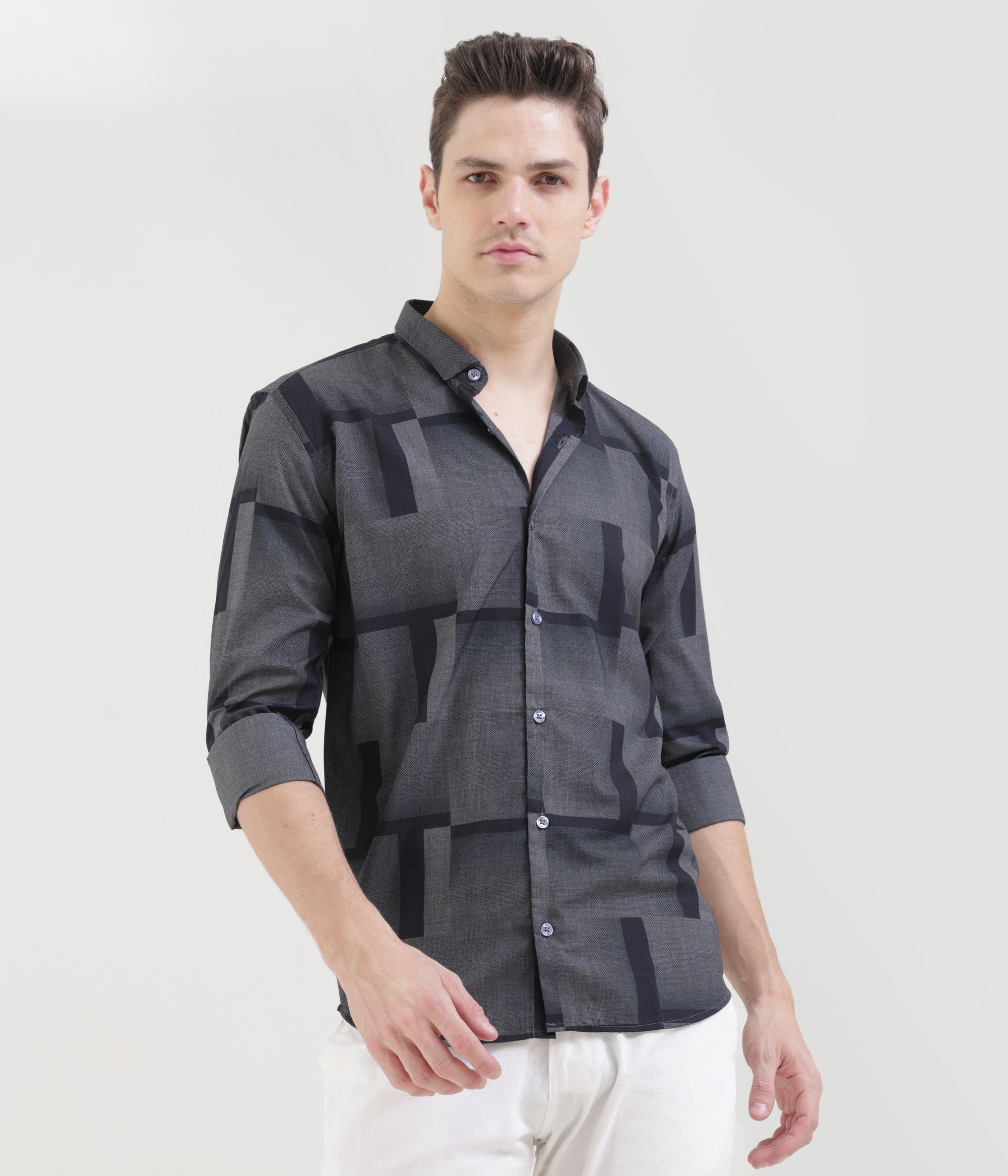 Black Slim Fit Shirt: Versatile Elegance