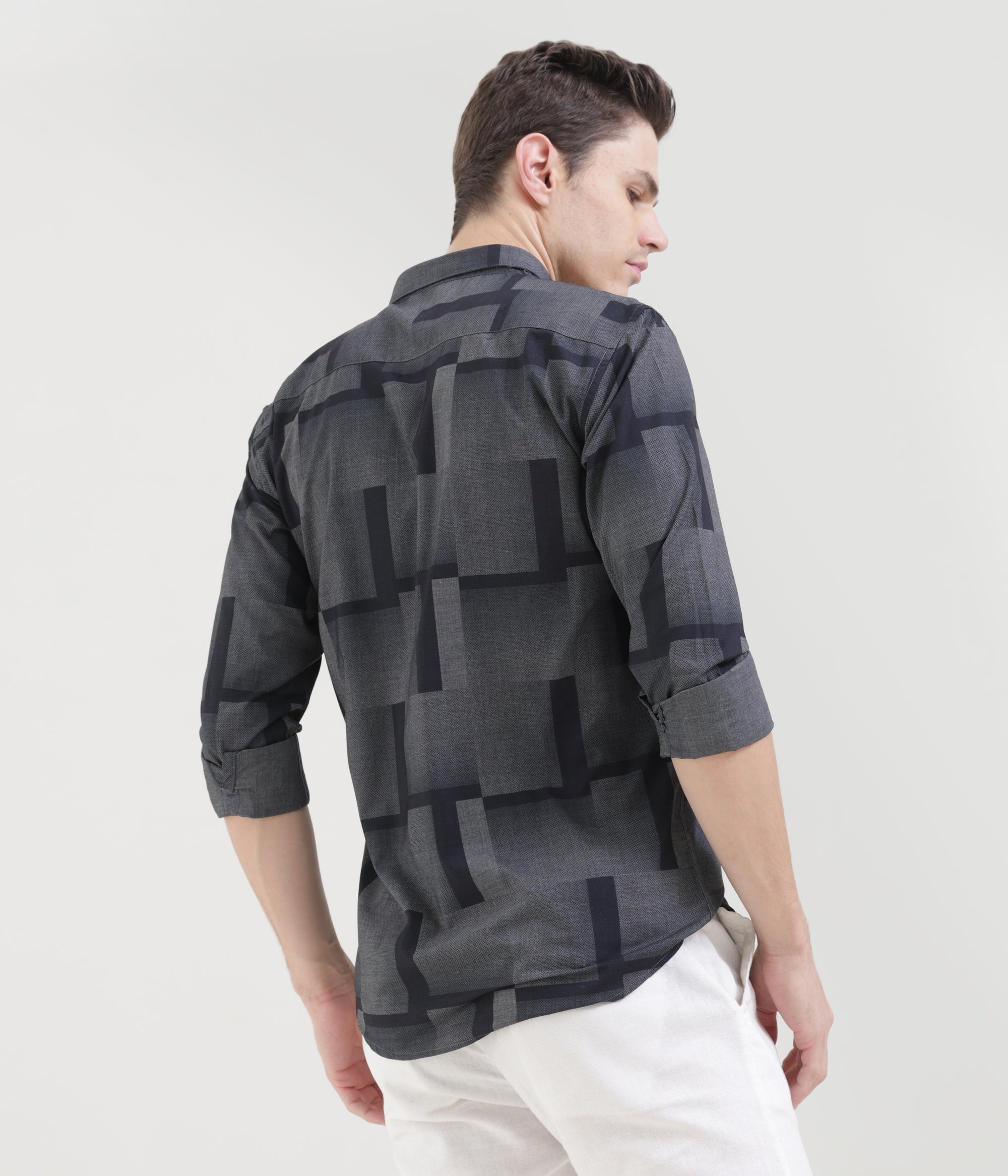 Black Slim Fit Shirt: Versatile Elegance