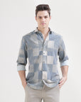 Midnight Blue Classic Fit Full Sleeve Shirt