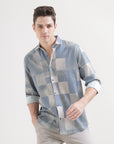 Midnight Blue Classic Fit Full Sleeve Shirt
