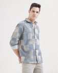 Midnight Blue Classic Fit Full Sleeve Shirt