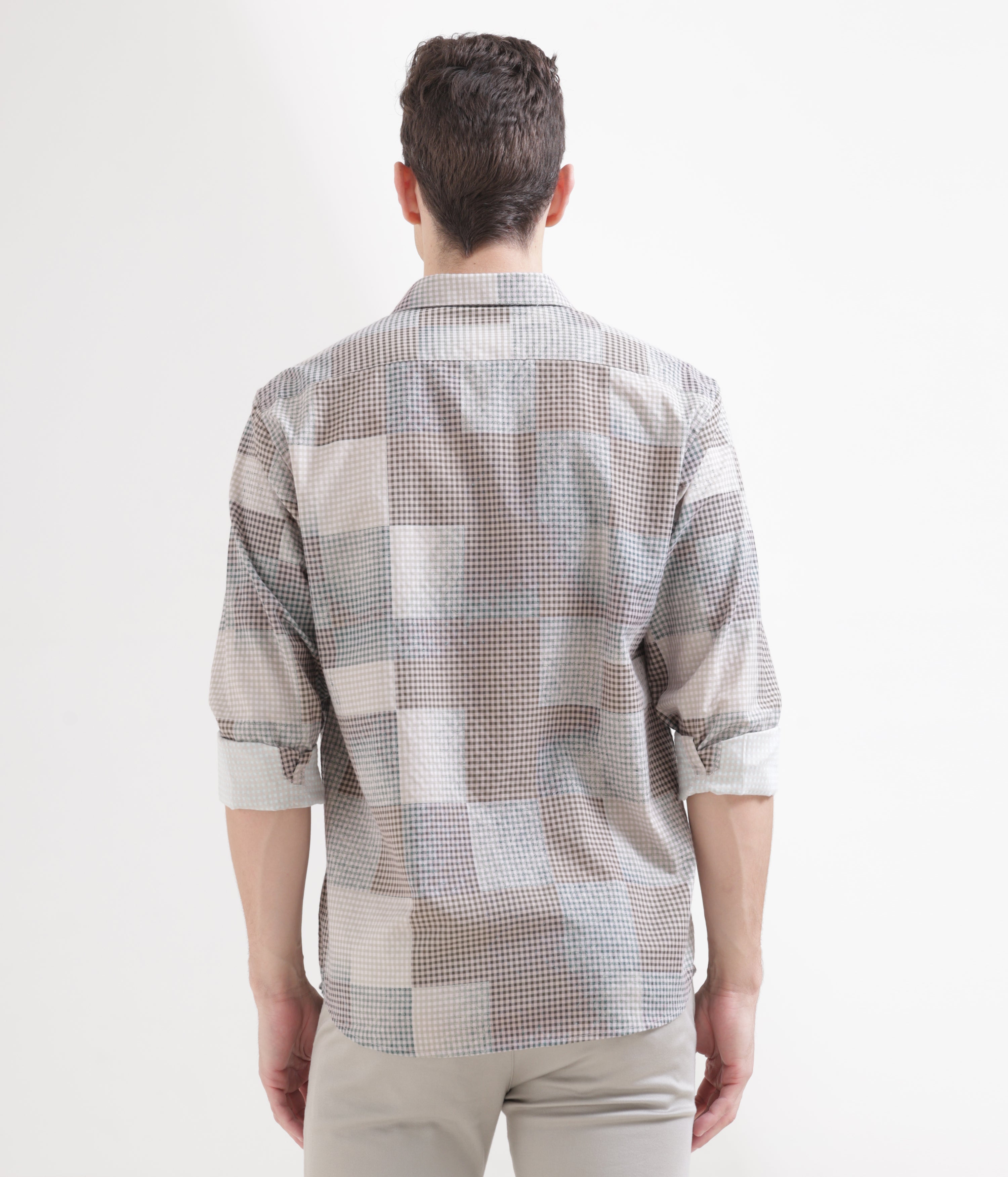 Misty Rose Classic Fit Full Sleeve Shirt