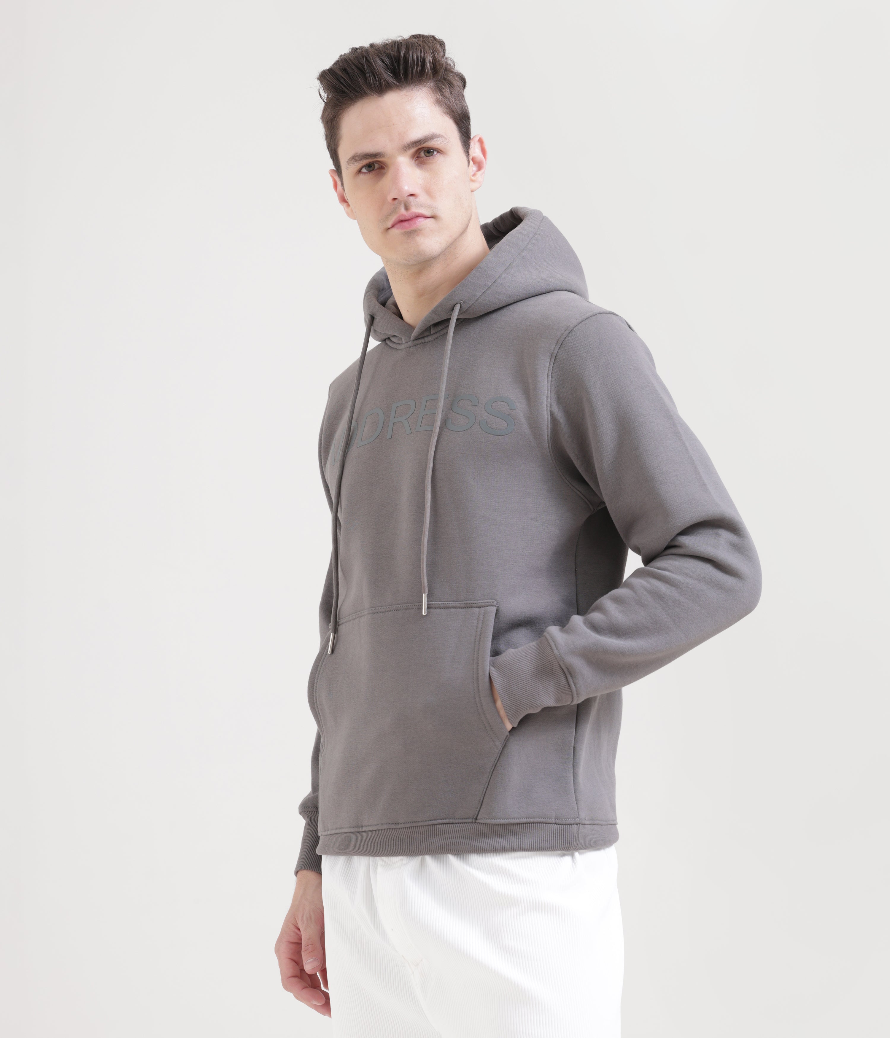 Versatile Grey Men's Hoodies: Stylish Comfort