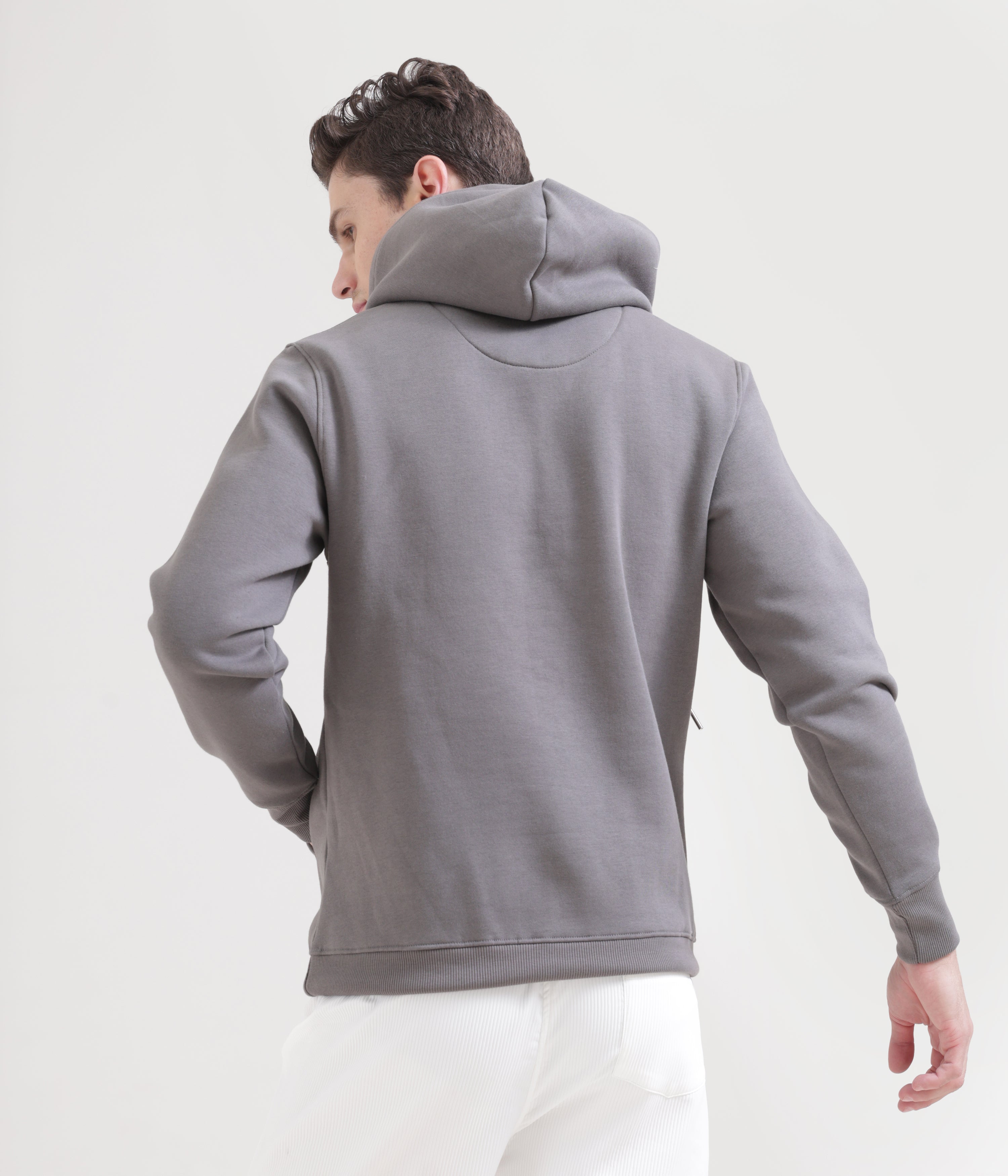 Versatile Grey Men's Hoodies: Stylish Comfort