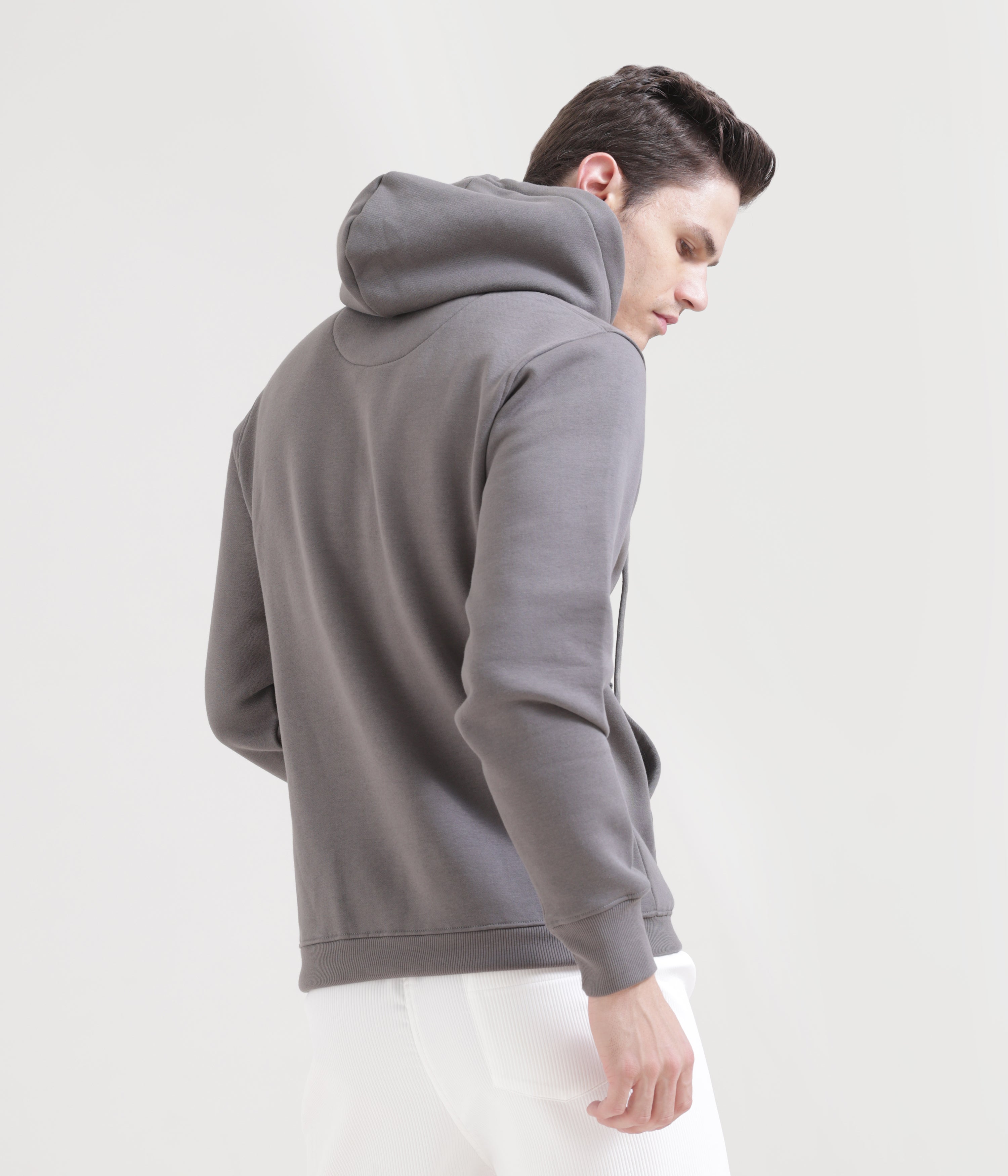 Versatile Grey Men's Hoodies: Stylish Comfort