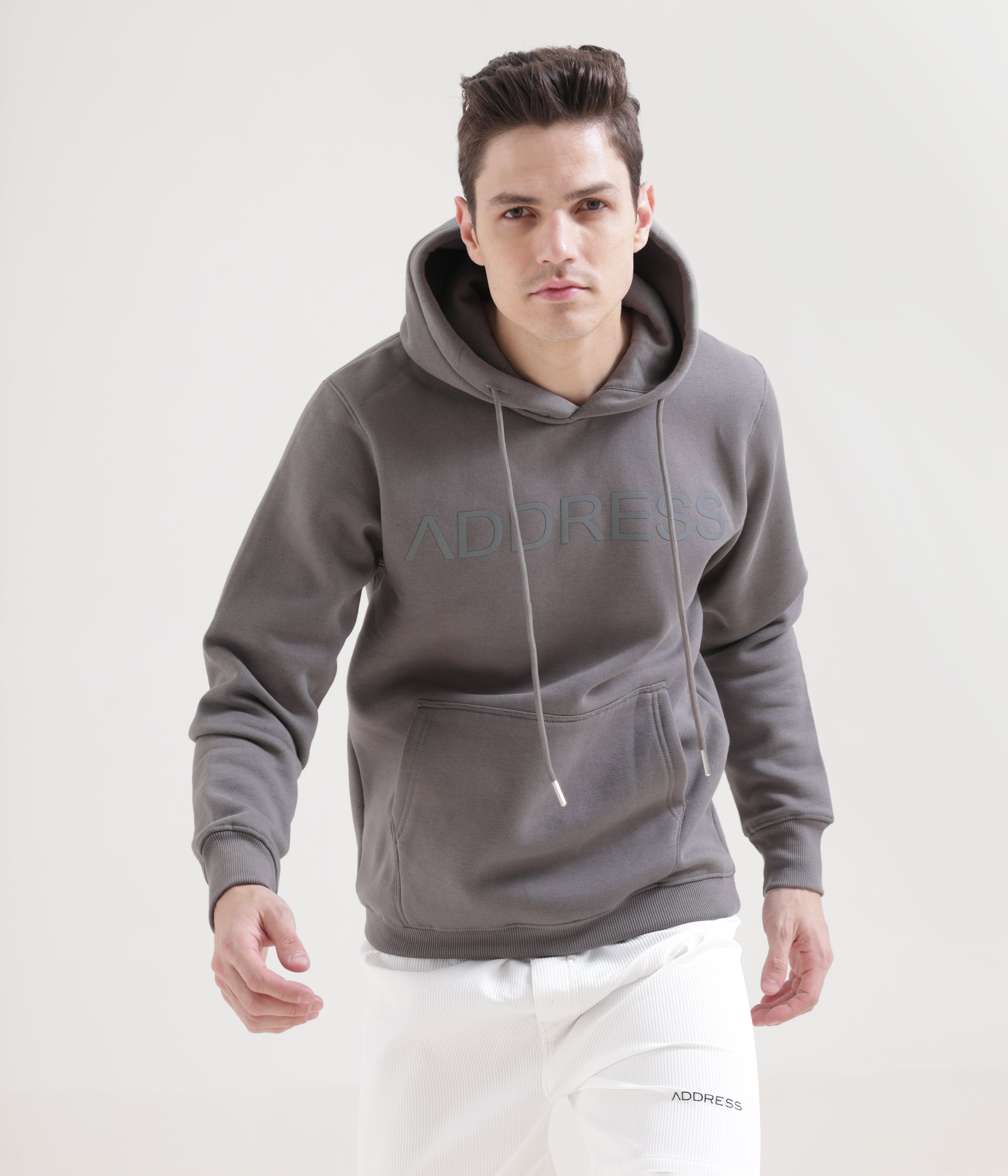 Versatile Grey Men's Hoodies: Stylish Comfort