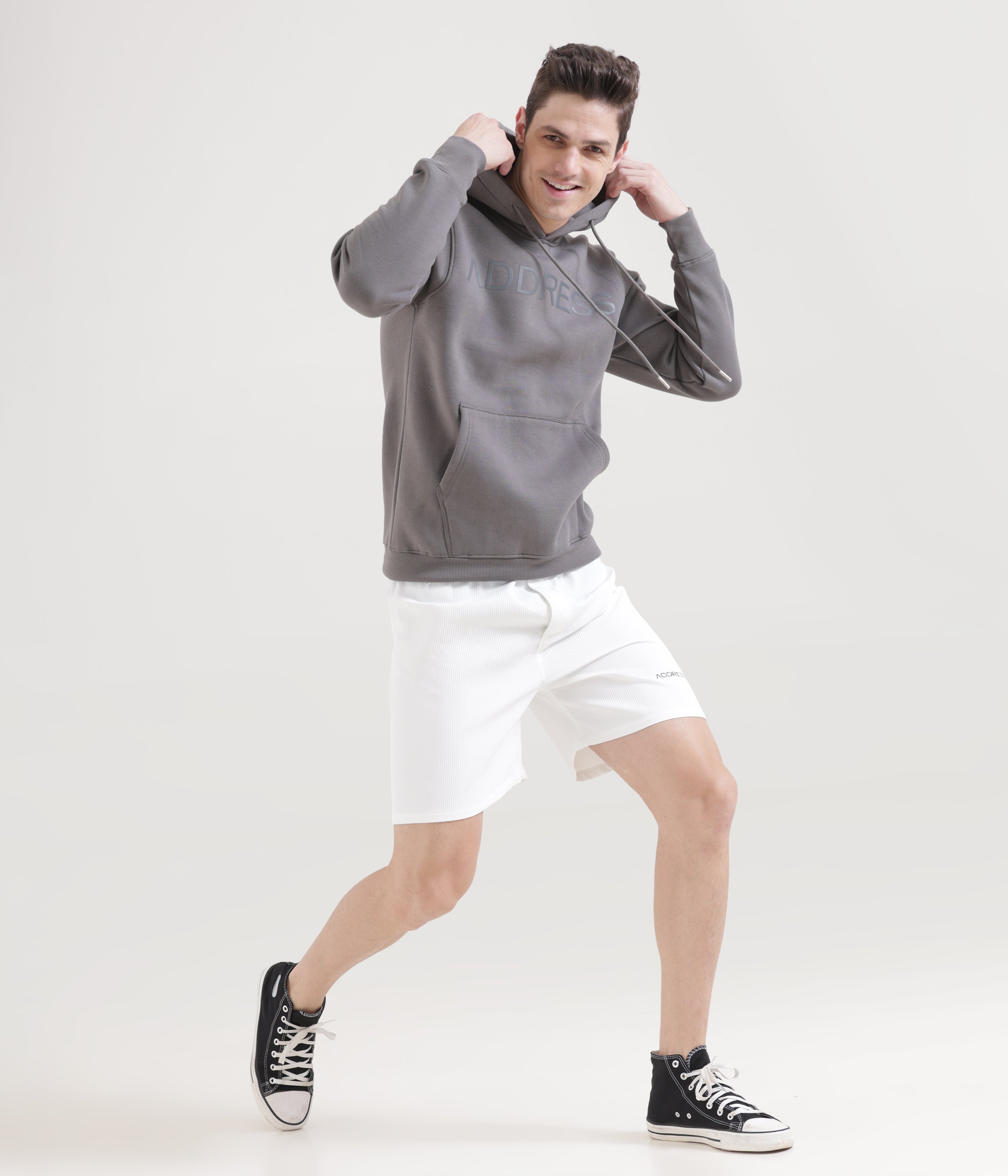 Versatile Grey Men's Hoodies: Stylish Comfort