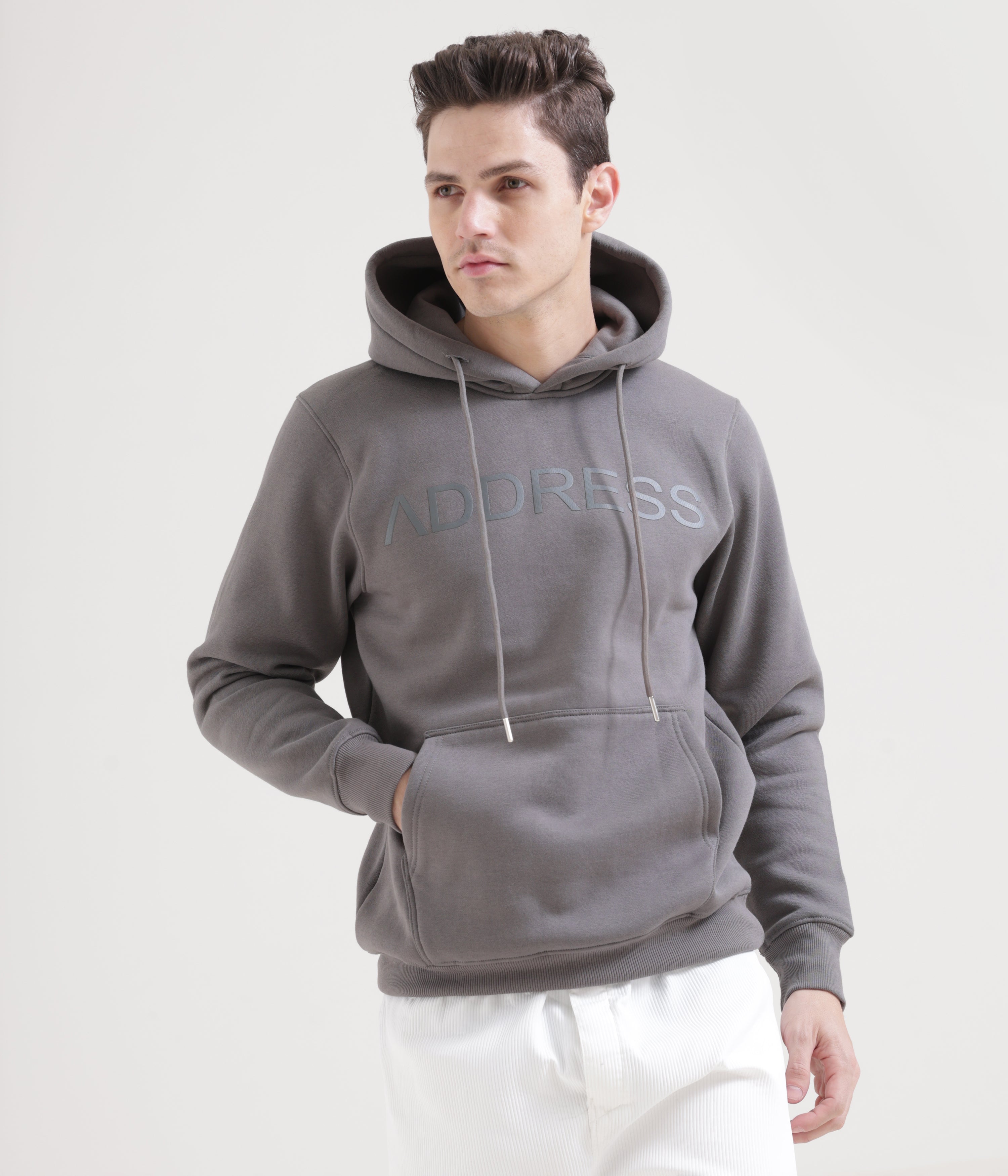 Versatile Grey Men's Hoodies: Stylish Comfort