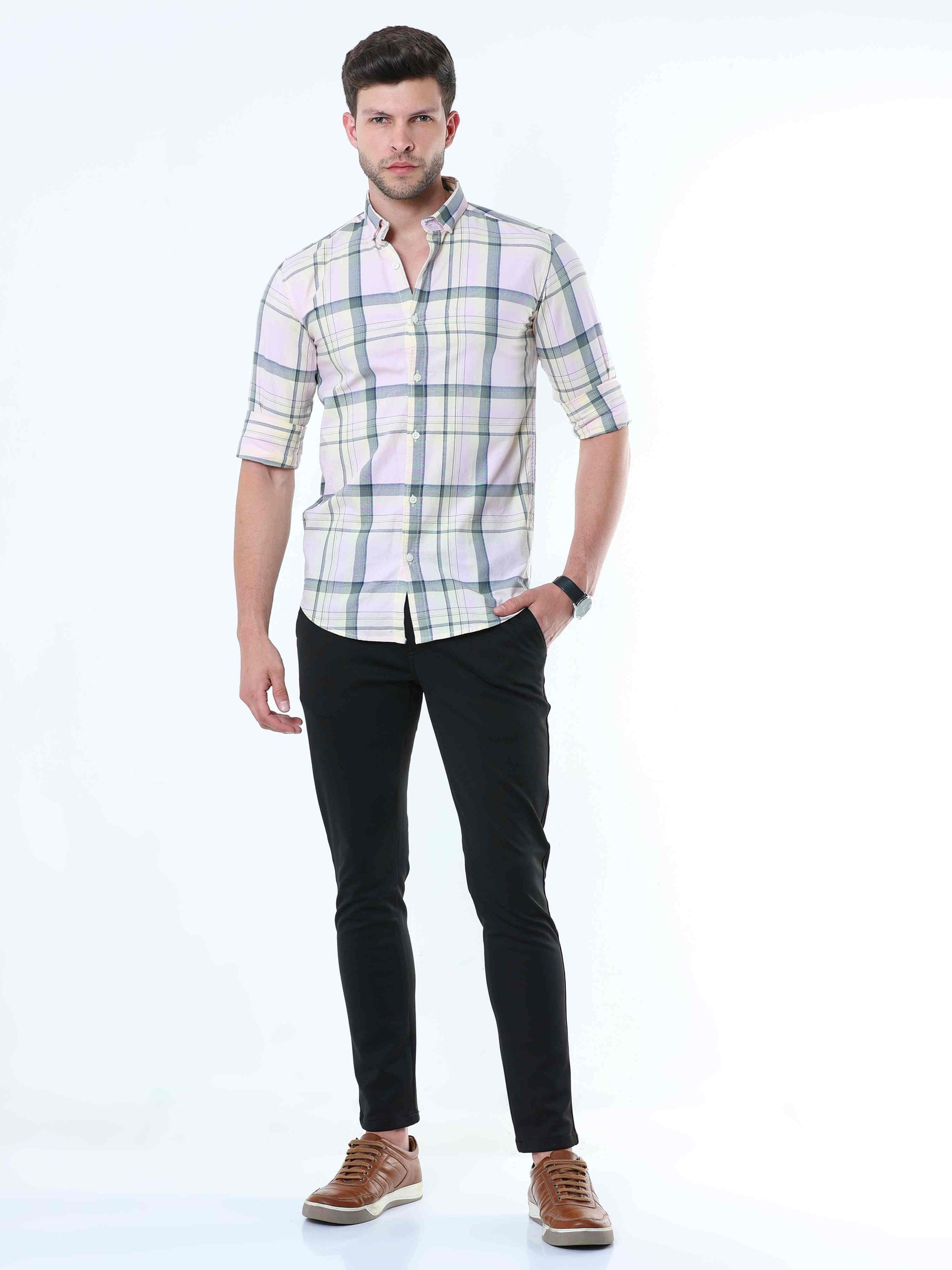 Flamingo Classy Check Shirt