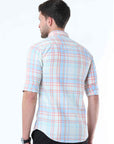 Plaids Cream Classy Check Shirt