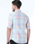Plaids Cream Classy Check Shirt
