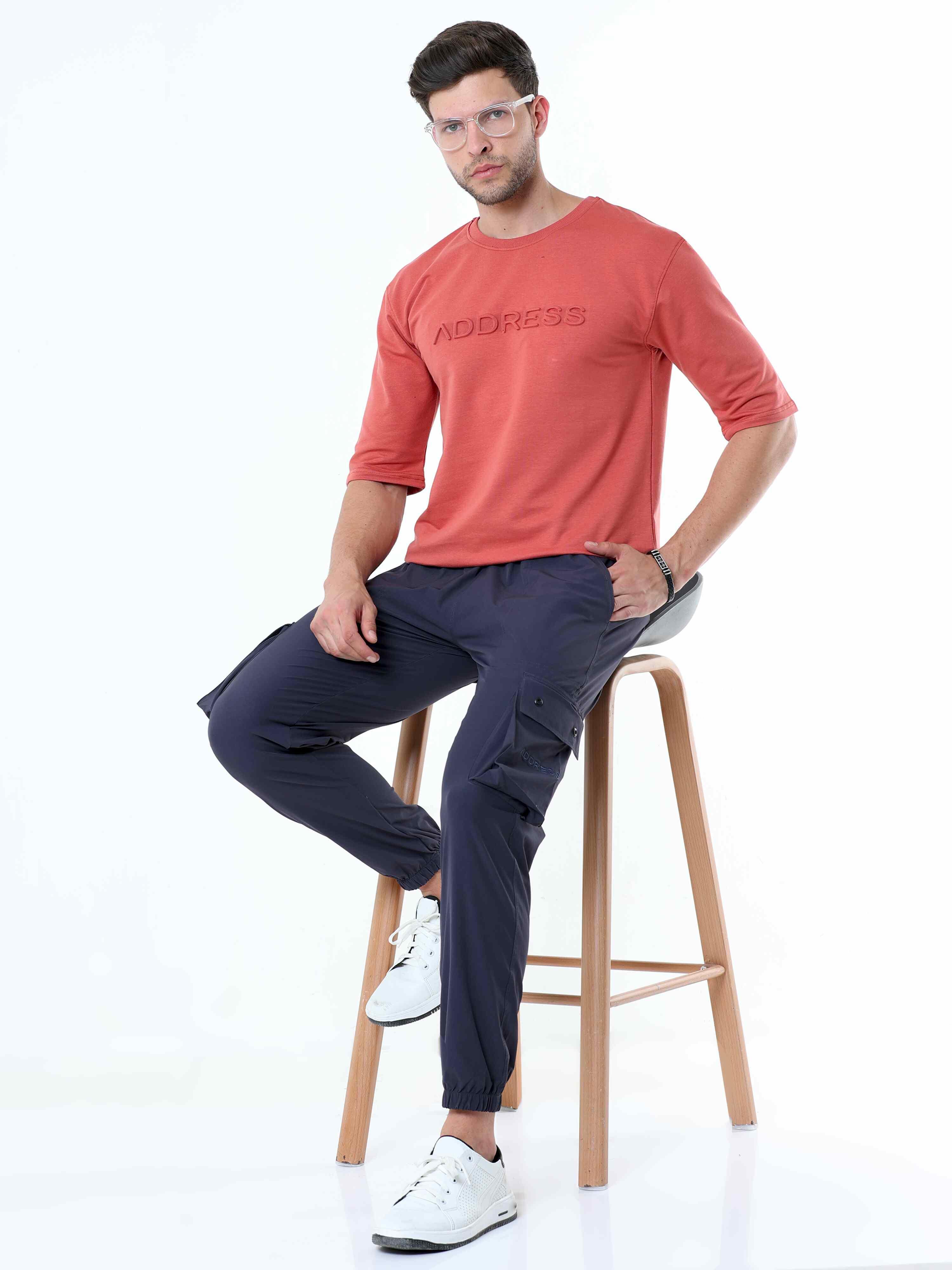 Solid Dark Gray Trouser