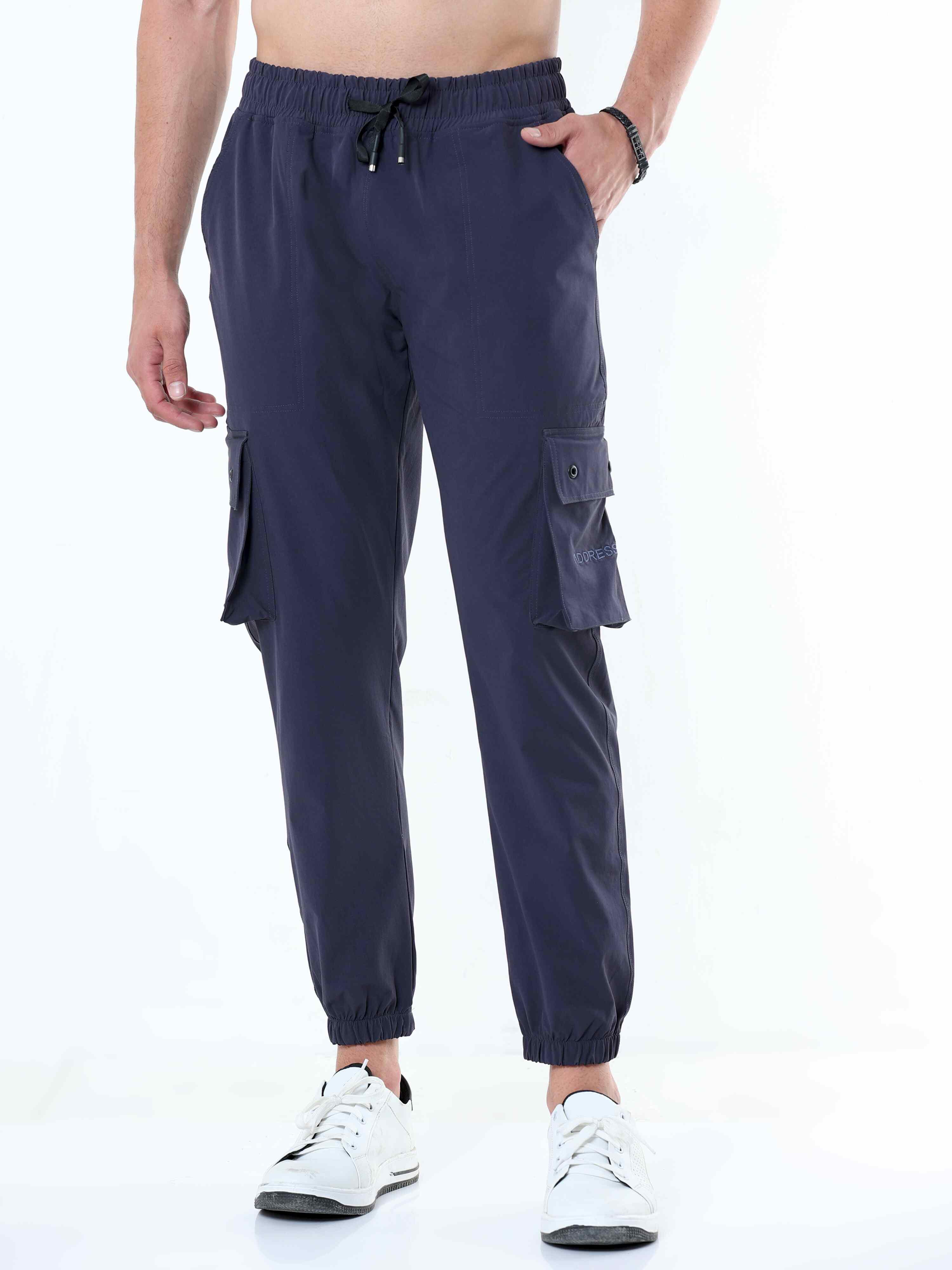 Solid Dark Gray Trouser