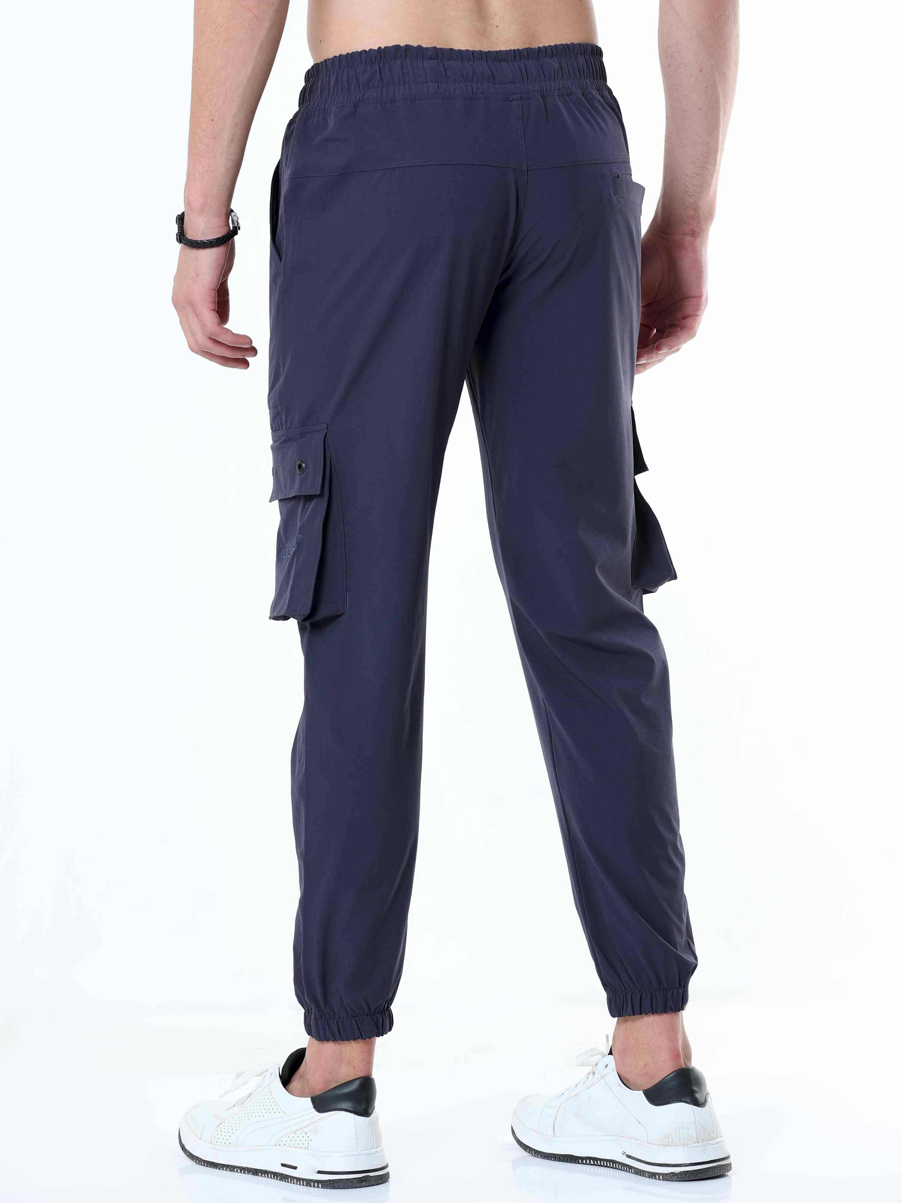Solid Dark Gray Trouser